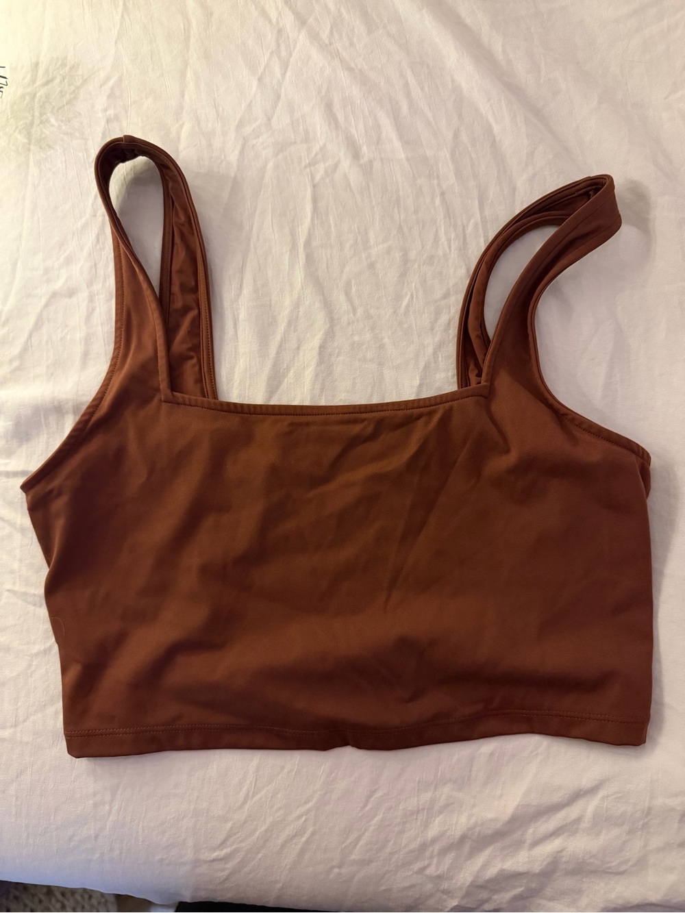 LOUNGE brown bralette top